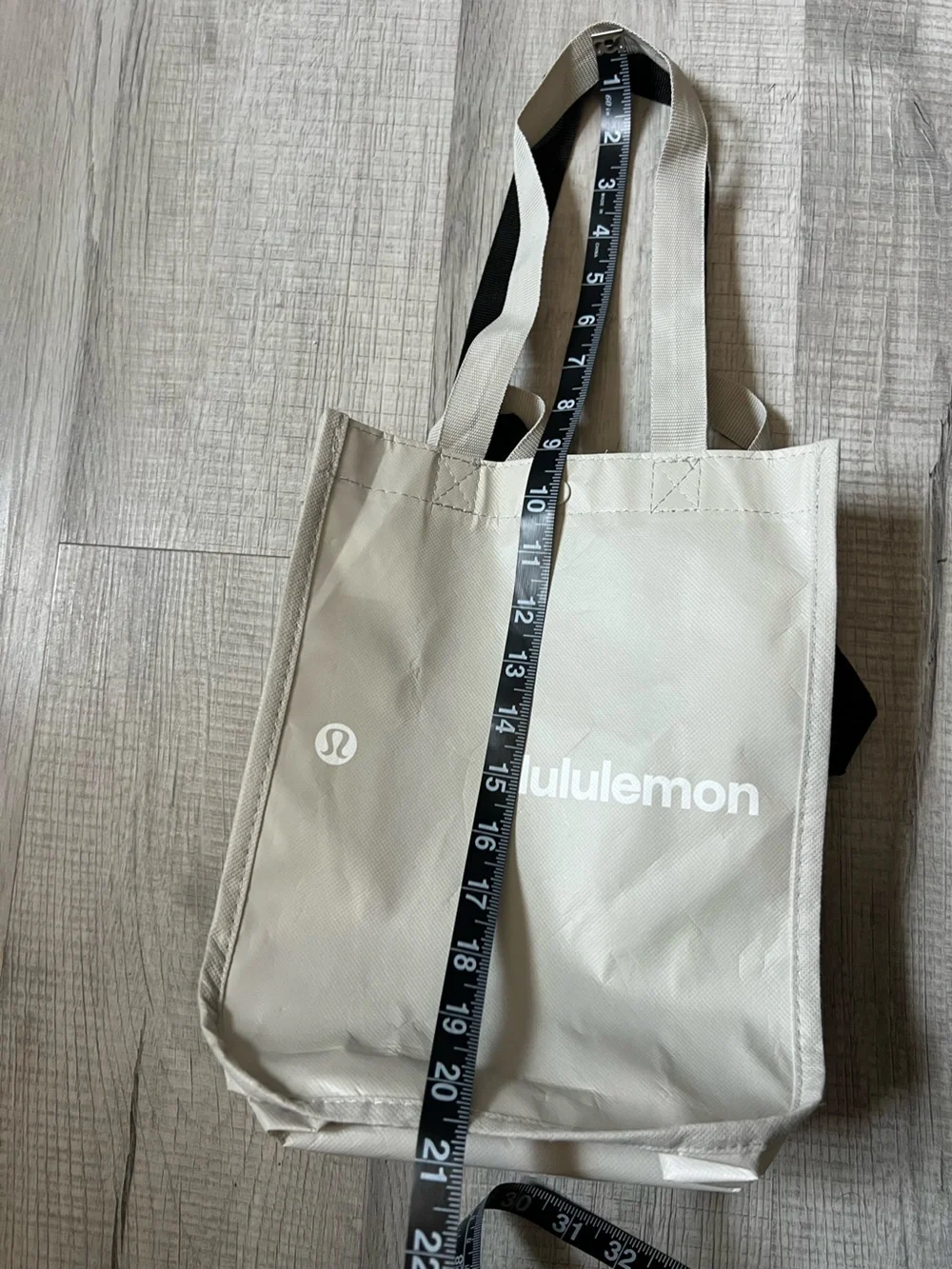 LULULEMON athletica SET OF Two  Everyday Tote - Black & Cream